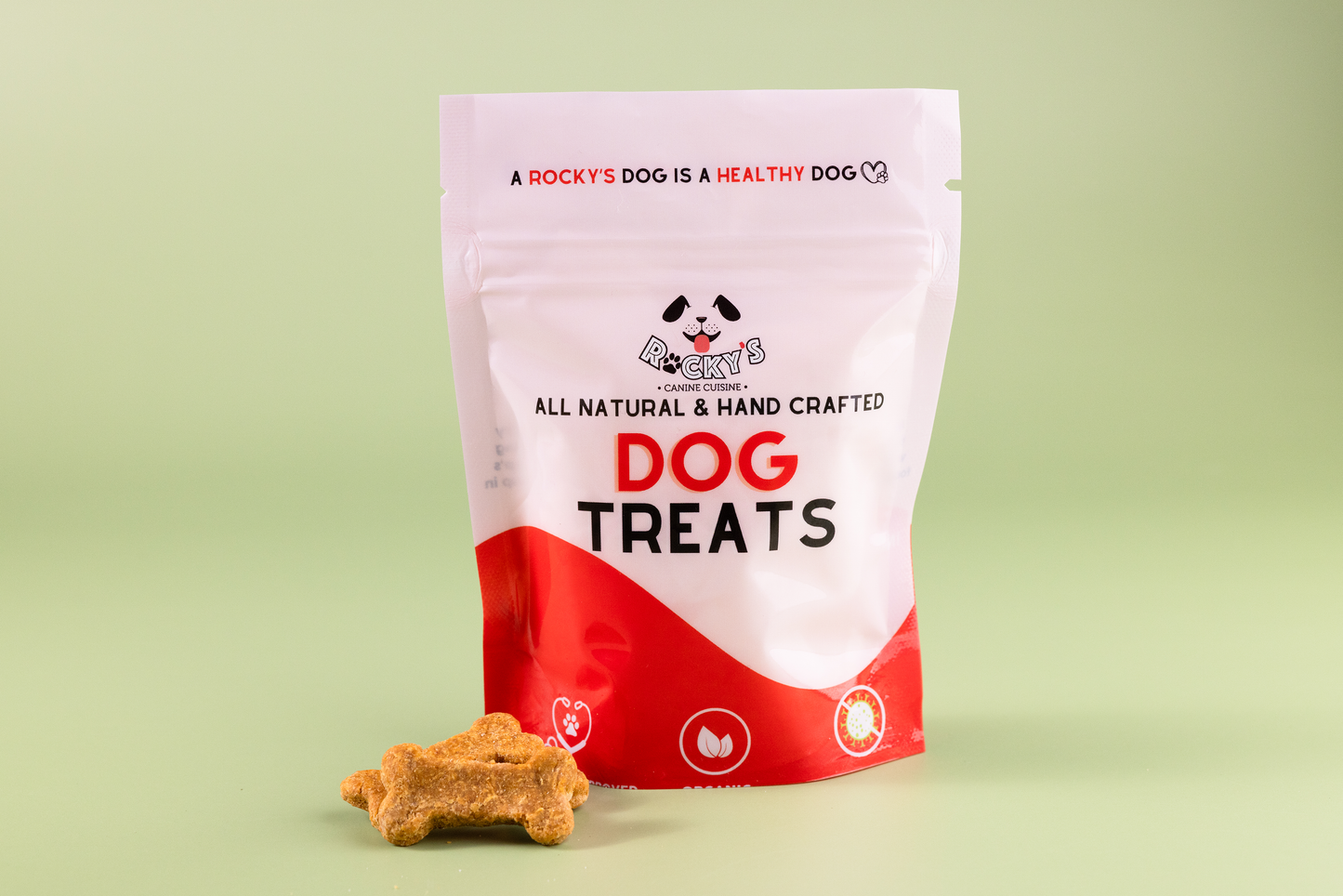 Peanut Butter Sweet Potato Paw-Prints